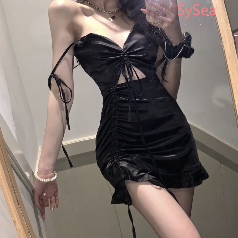 Đầm Dây Rút Thời Trang Mùa Hè Quyến Rũ Dành Cho Nữ