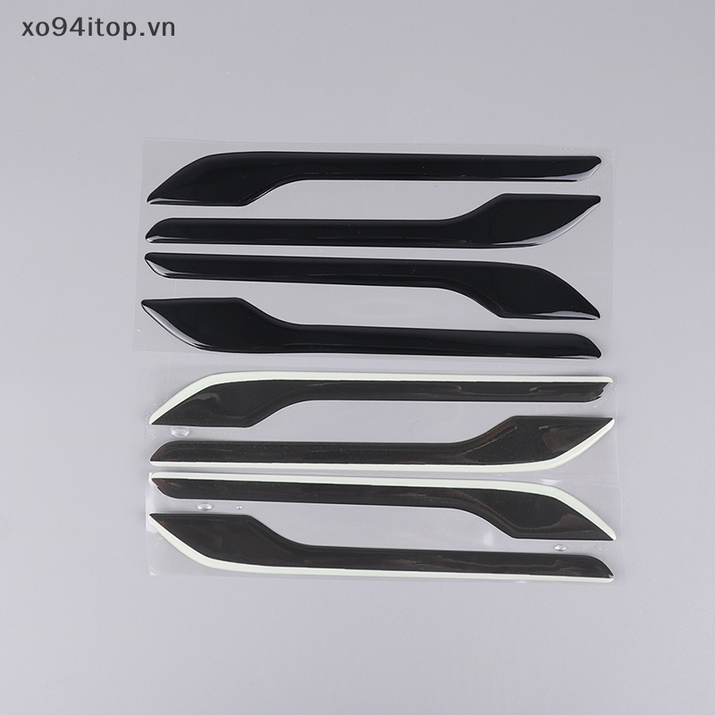 Bộ Miếng Dán Bảo Vệ Tay Nắm Cửa Màu Dạ Quang Cho Model 3 / Y