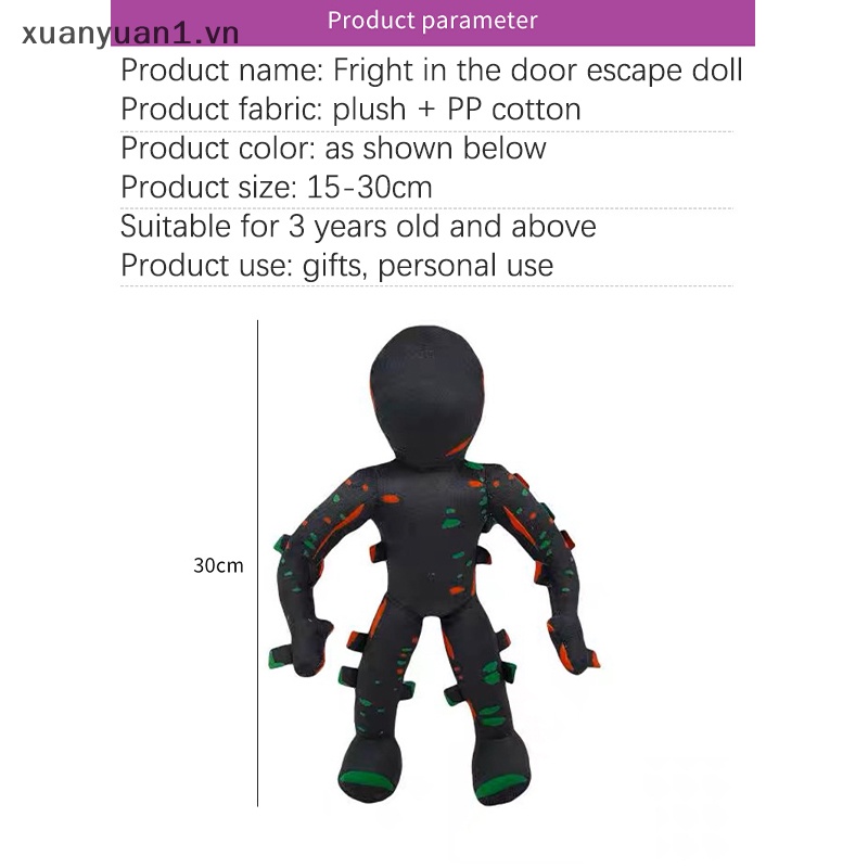 Xuan Door Set 2 Đồ Chơi Búp Bê Nhồi Bông Mềm Mại Hình Cô Gái Trong Anime Giban Peluche Kinh Dị Làm Quà Halloween