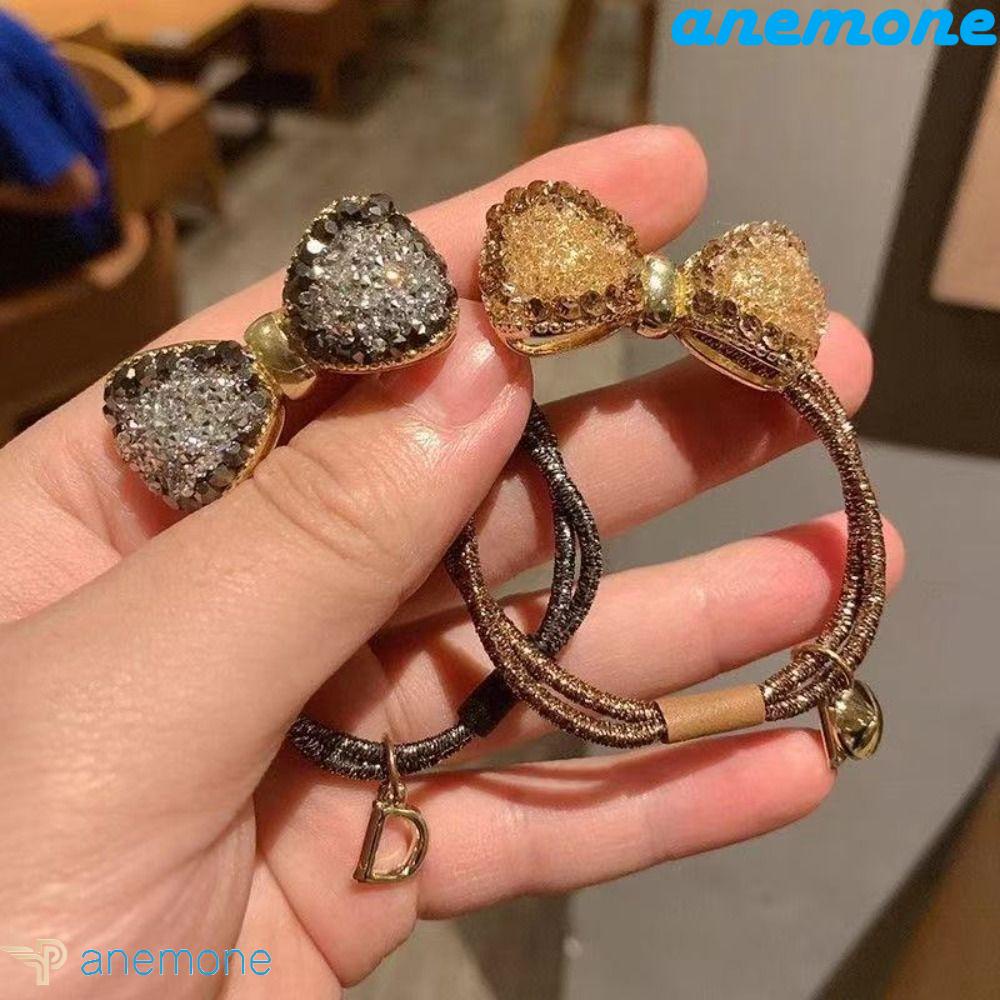 Dây Cột Tóc Đuôi Ngựa Bằng Vải Không Trượt Phong Cách Hàn Quốc Cổ Điển Sang Trọng