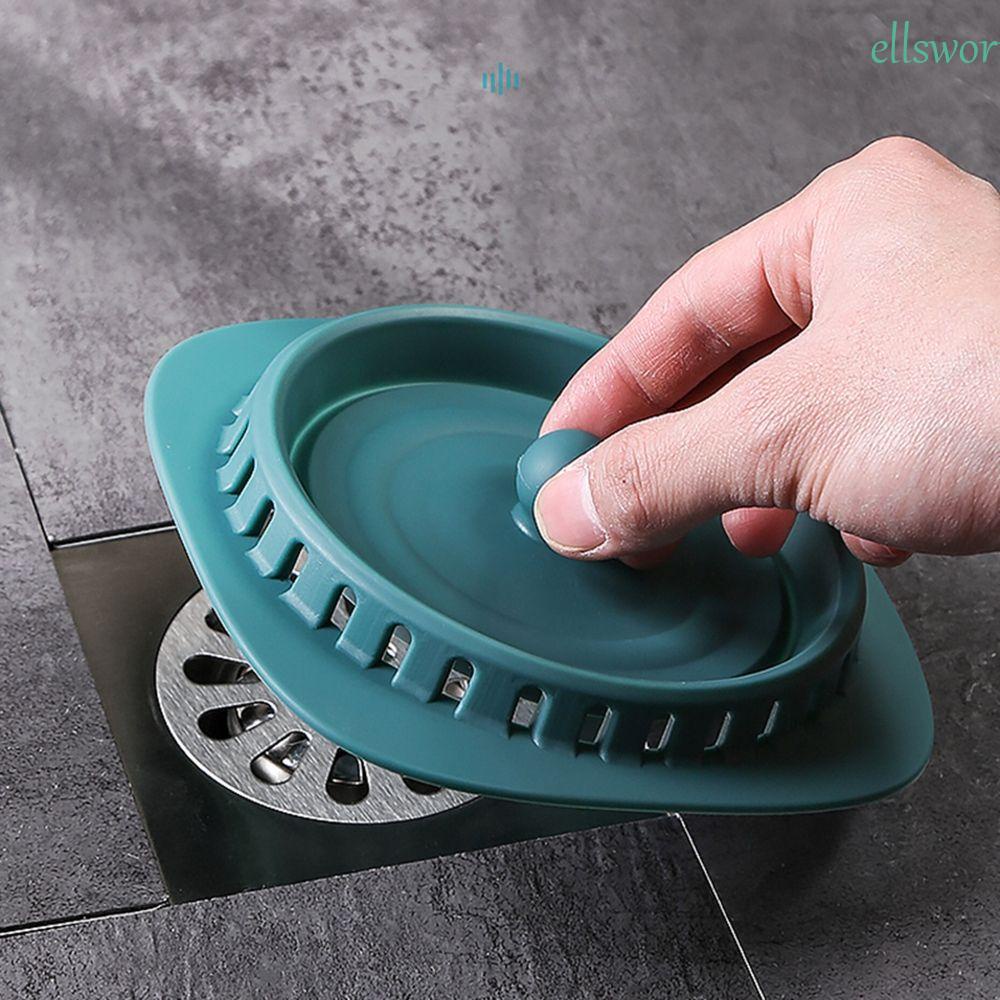 Nắp Đậy Cống Thoát Nước Sàn Nhà Bằng Silicone Hình Tròn Chống Tắc Nghẽn