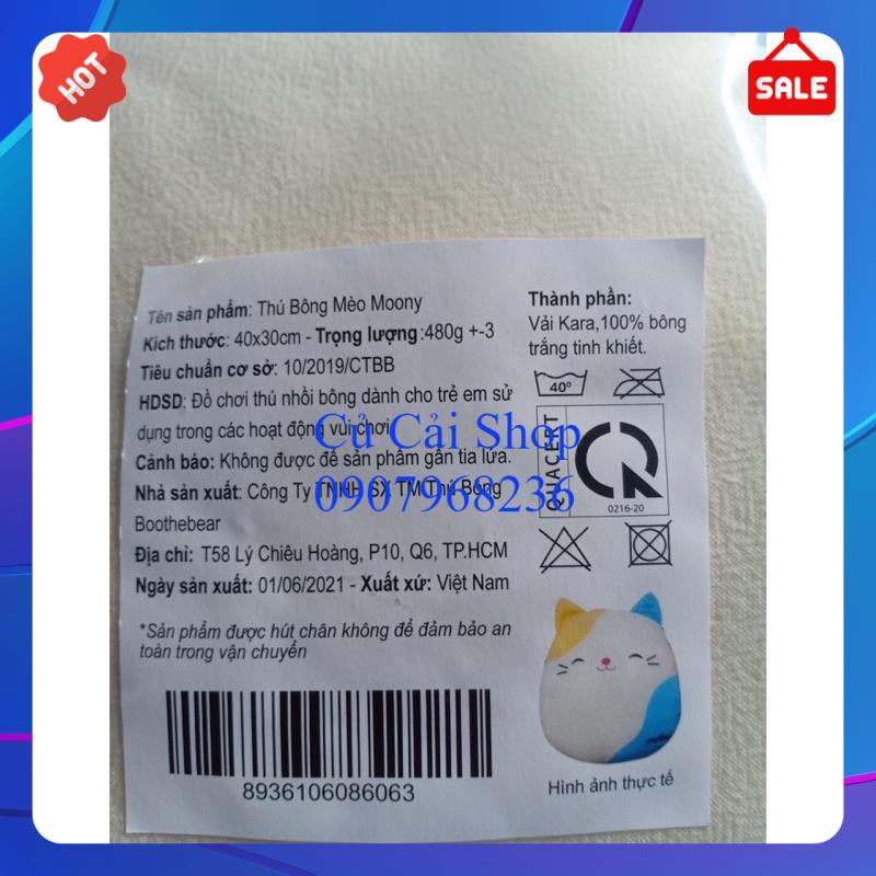 Thú bông mèo Moony