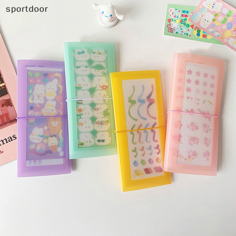 Set 30 Tờ Nhãn Dán Trong Suốt Dùng Trang Trí Album Ảnh Tiện Dụng