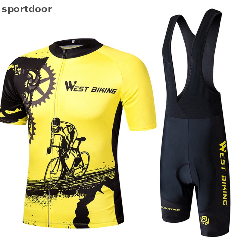 [sportoutdoor] Quần Yếm Ngắn Đi Xe Đạp Mùa Hè Thoáng Khí Và Thoải Mái Cho Nam [out]