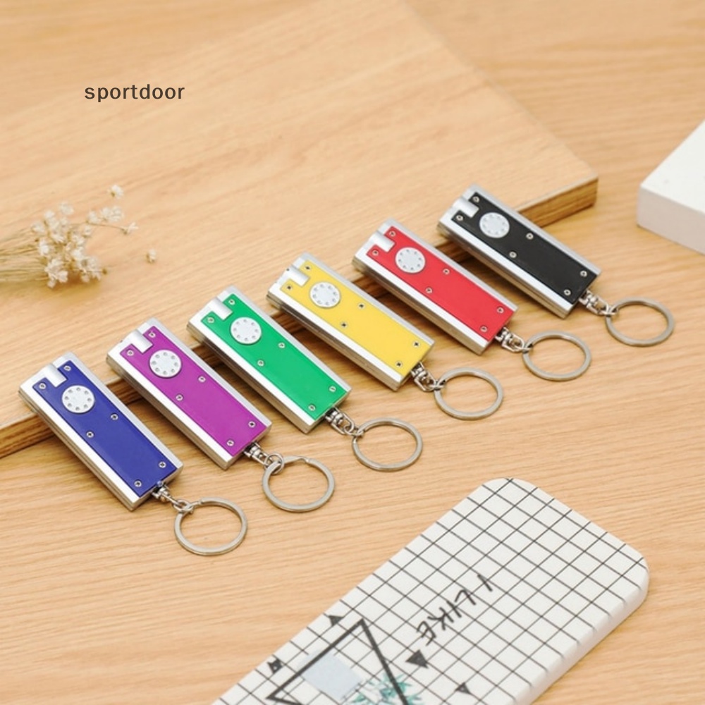 Móc Khóa Đèn Pin LED Mini Bỏ Túi Tiện Dụng