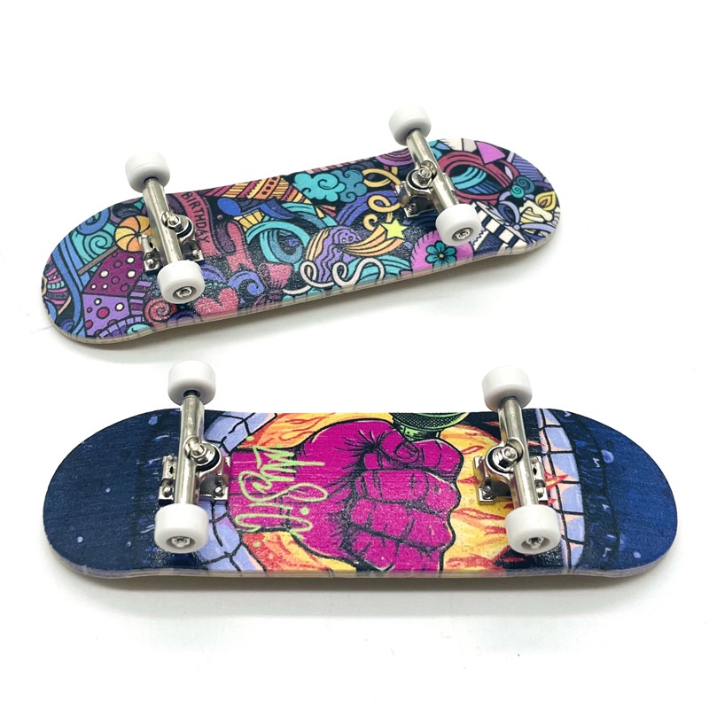 Ván Trượt Ngón Tay Bằng Gỗ Thiết Kế Sáng Tạo Dành Cho Bé