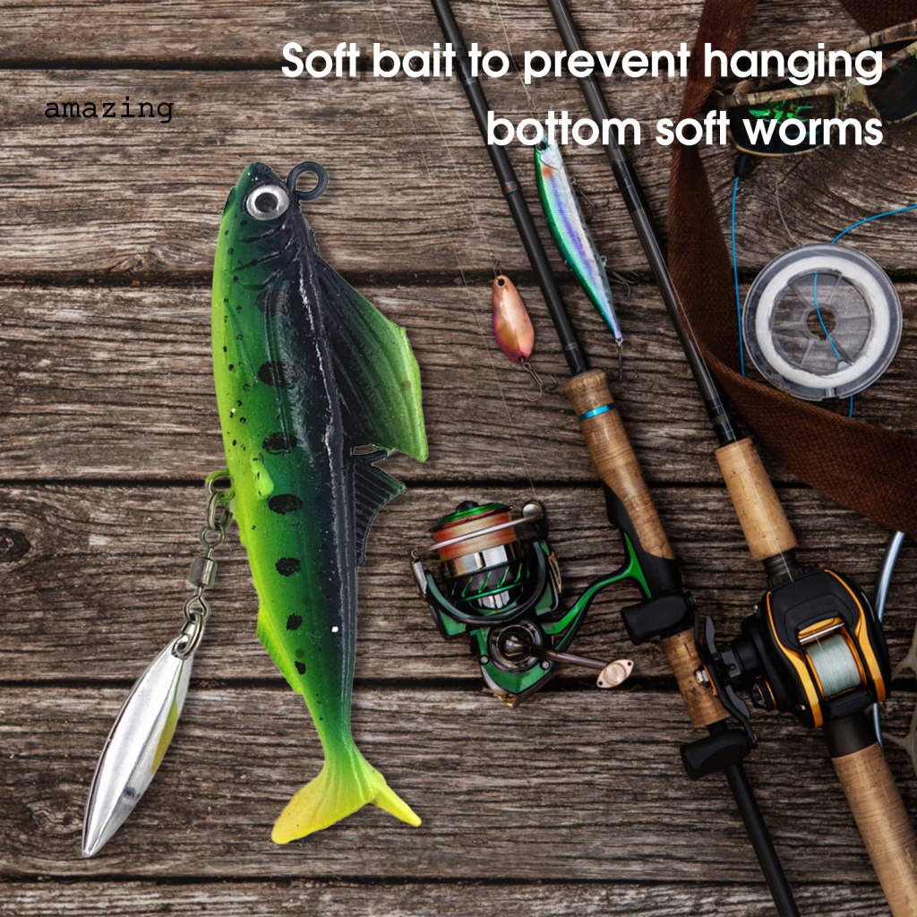 Mồi Câu Cá Giả 8.5cm / 13g Bằng Sequin Mềm Mại