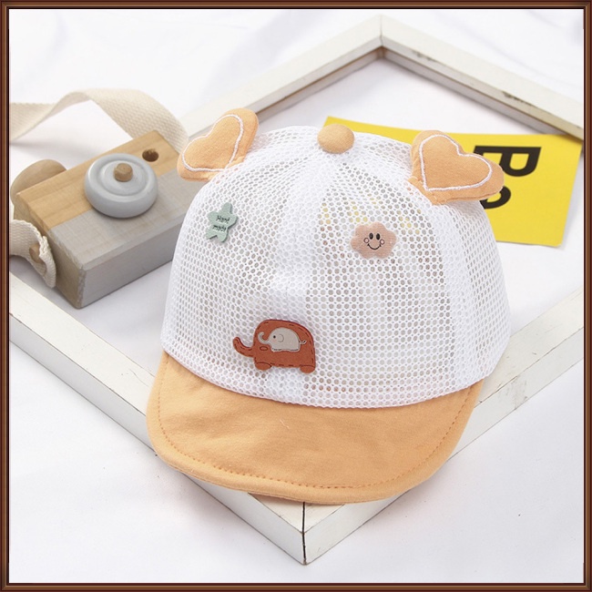 Mũ Lưỡi Trai Chống Nắng In Họa Tiết Hoạt Hình Dễ Thương Thời Trang Mùa Hè Cho Bé Trai Và Gái Từ 8-24 Tháng