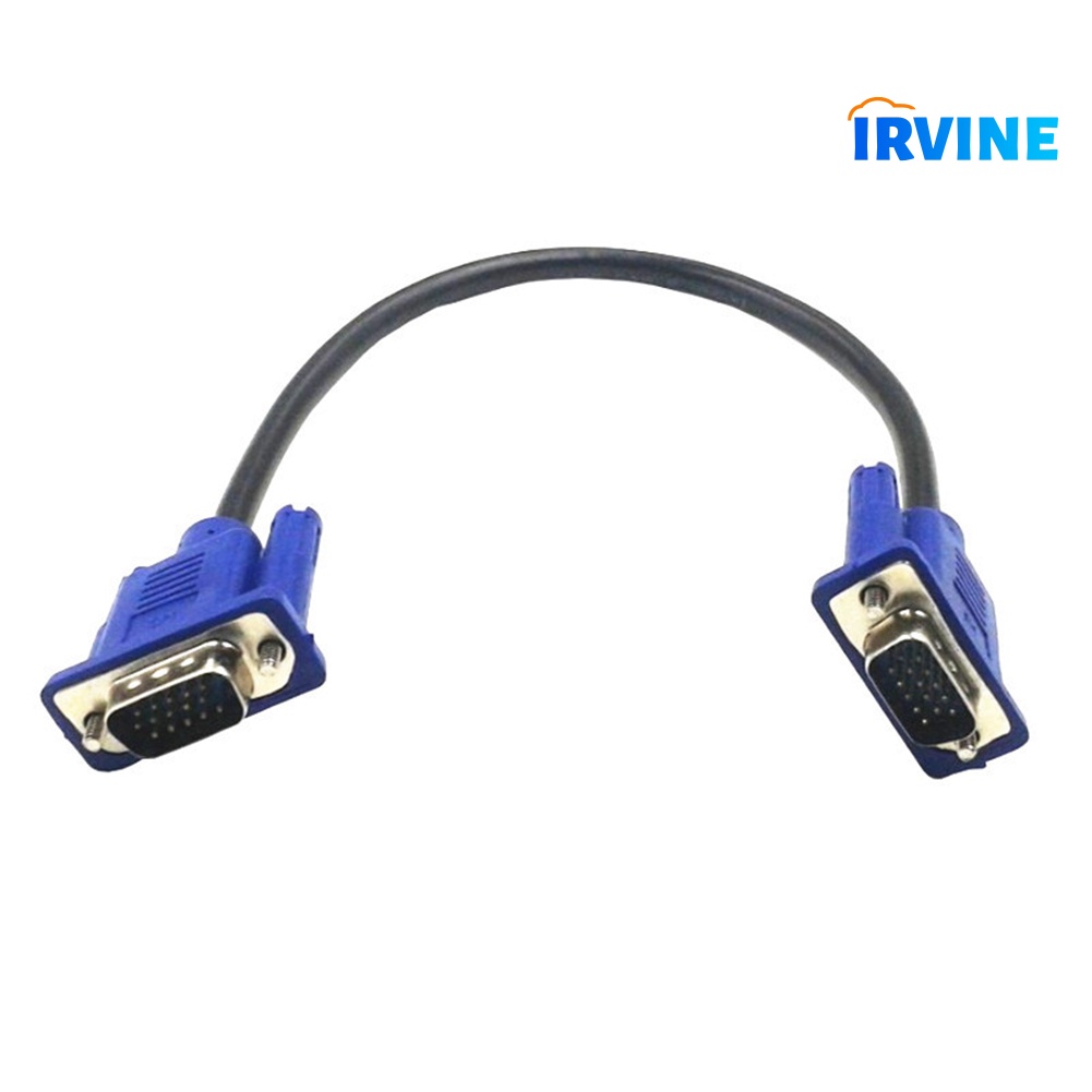 Dây Cáp Nối Dài 30cm Chuyển Đổi Đầu Cắm Sang Đầu Cắm VGA Cho Màn Hình Máy Chiếu / Máy Tính