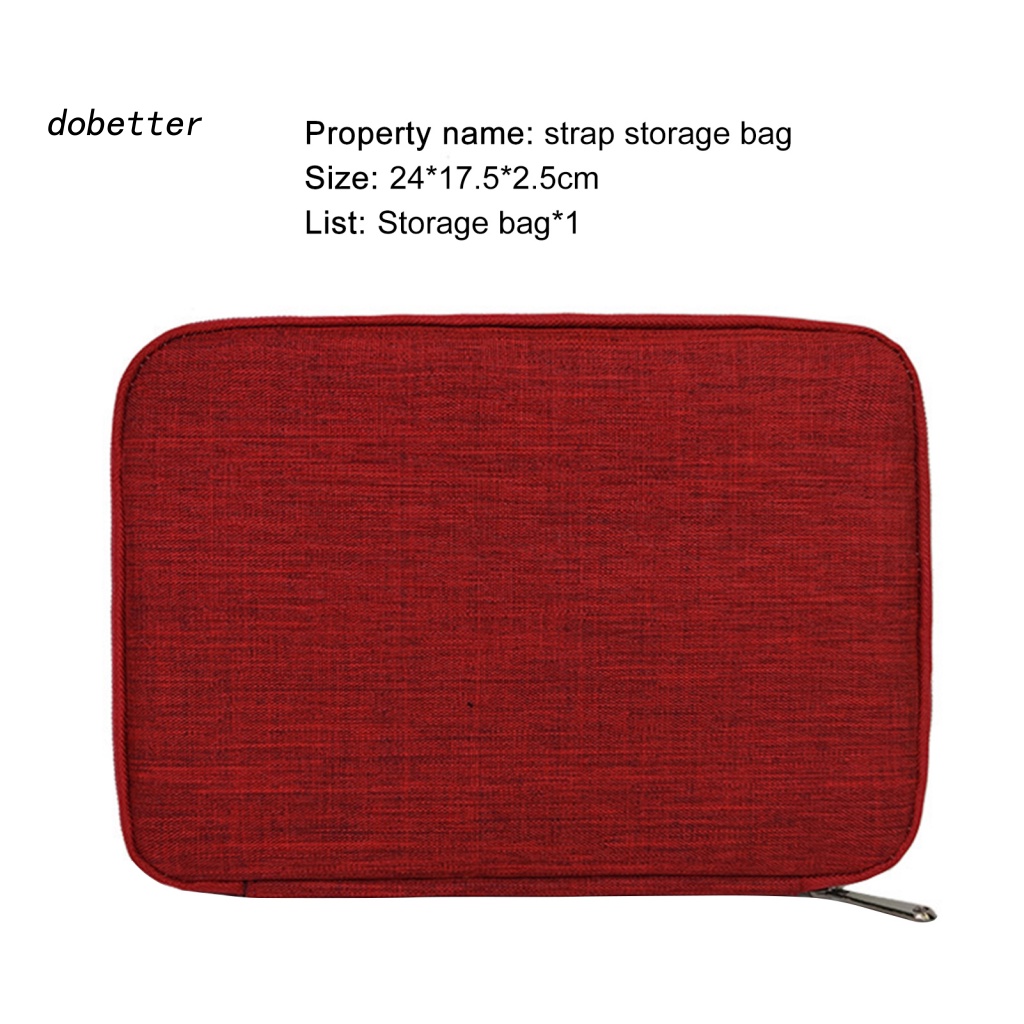 Túi Đựng Đồng Hồ Thông Minh Bằng Vải Oxford Chống Nước Sức Chứa Lớn Đa Năng