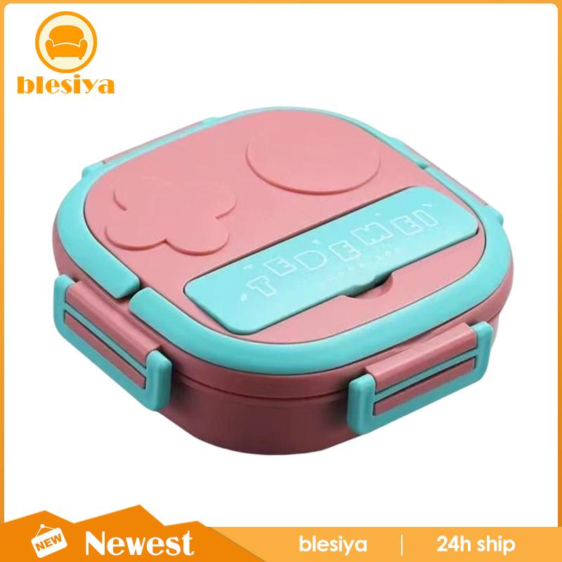 Hộp cơm Ba Ngăn Màu Xanh Dương Có Thể Tái Sử Dụng