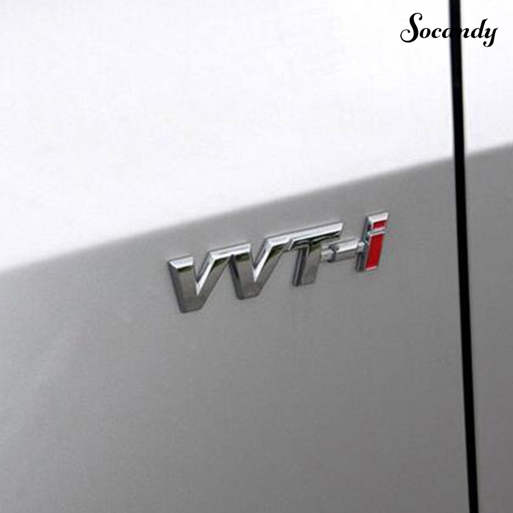Logo Chữ VVTi Bằng Kim Loại Trang Trí Xe Hơi Toyota Camry