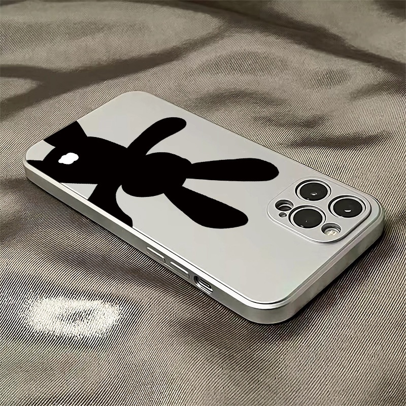 Ốp Điện Thoại Silicon TPU Mềm Mạ Điện Dễ Thương Chống Sốc Cho IPhone 14 13 12 Pro Max Casing 11 XS XR X 8 + 7 6S Plus