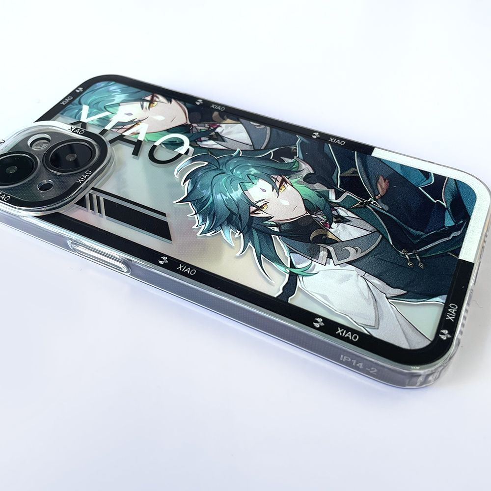 Ốp Điện Thoại Màu laser Hình xiao Cho iphone 14 13 12 11 pro promax x xs xsmax xr 7 8 plus