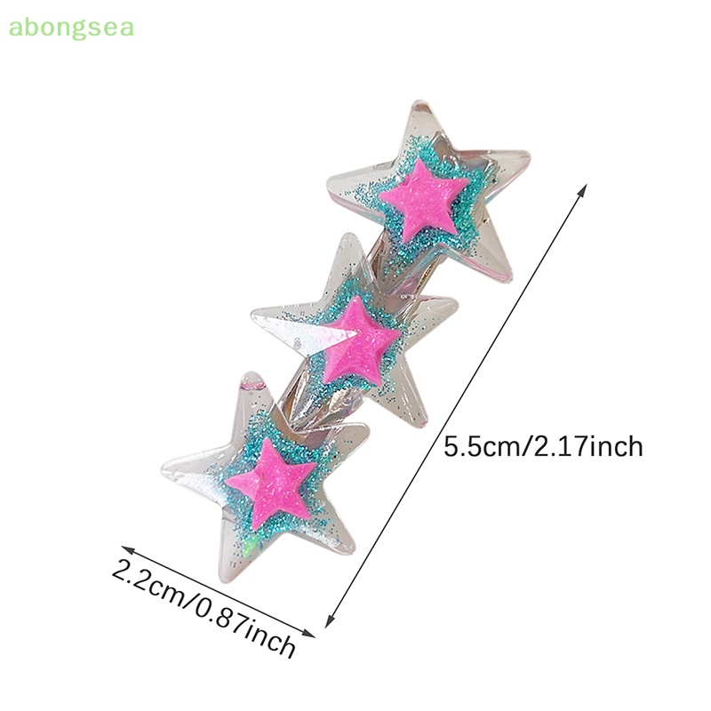 Kẹp Tóc Ngôi Sao Lấp Lánh Thời Trang Cho Nữ Y2K