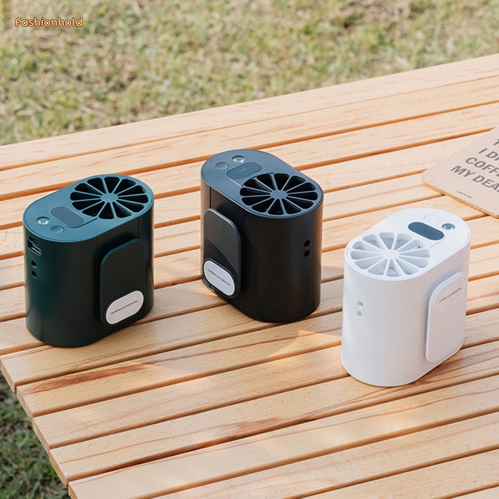 Quạt Mini Không Dây Dạng Kẹp Đeo Hông Tiện Dụng Cho Mùa Hè