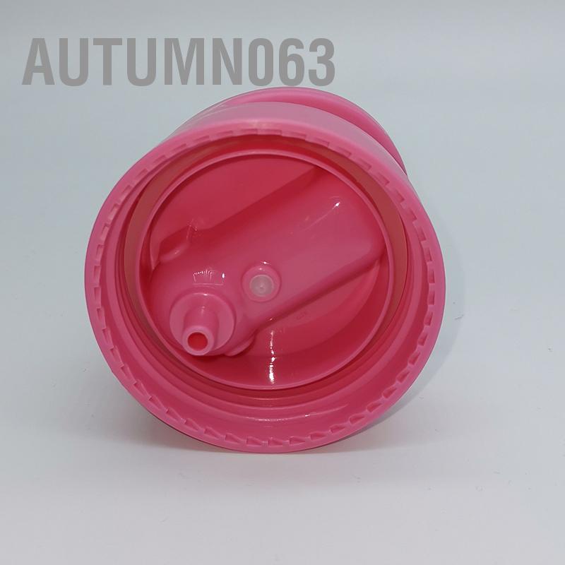 Autumn063 Kids Straw Cup Cartoon Portable Chai nước chịu nhiệt chống rò rỉ dễ thương cho bé