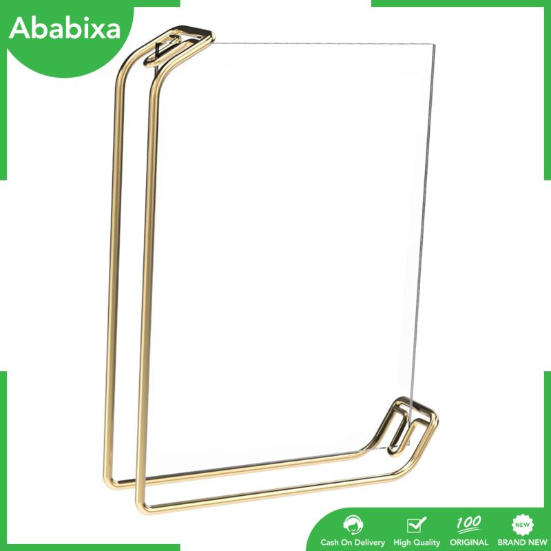 Khung Ảnh Acrylic Trong Suốt Có Nam Châm Để Bàn Trang Trí