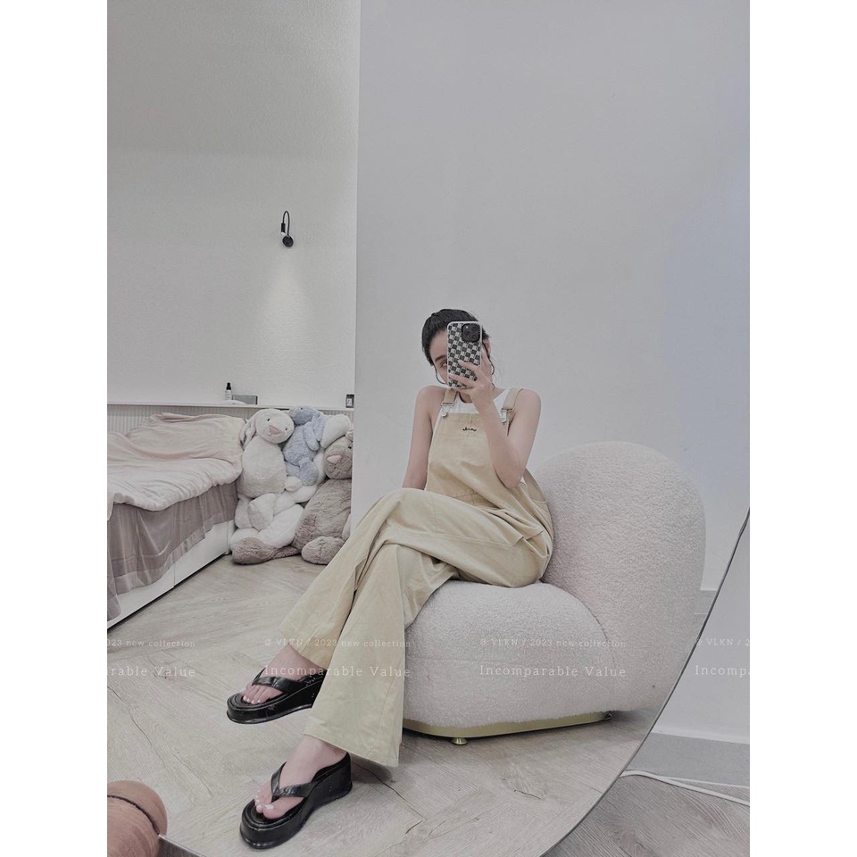 Dép da quai kẹp đế cao