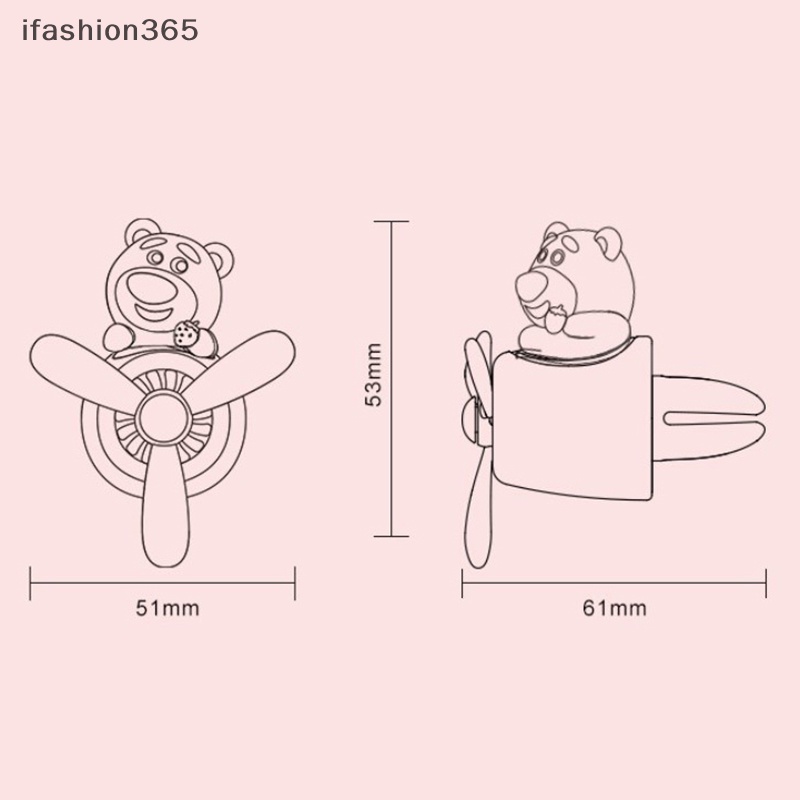 [ifashion365] Kẹp Điều Hòa Không Khí Trong Xe Hơi Sanrios Cinnamoroll Purin Kitty Anime Kawaii