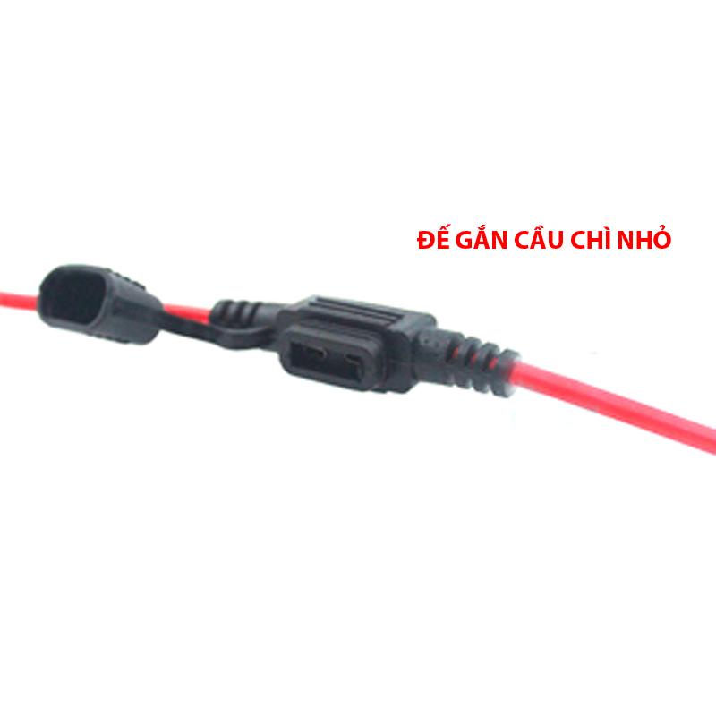 Combo 10 cầu chì ghim dùng cho xe điện, xe máy, ô tô