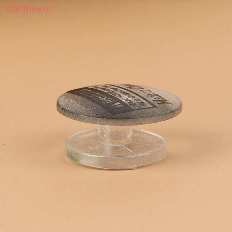 Bộ 100 Nút Nhựa Màu Đen Trong Suốt Trang Trí Giày Mới