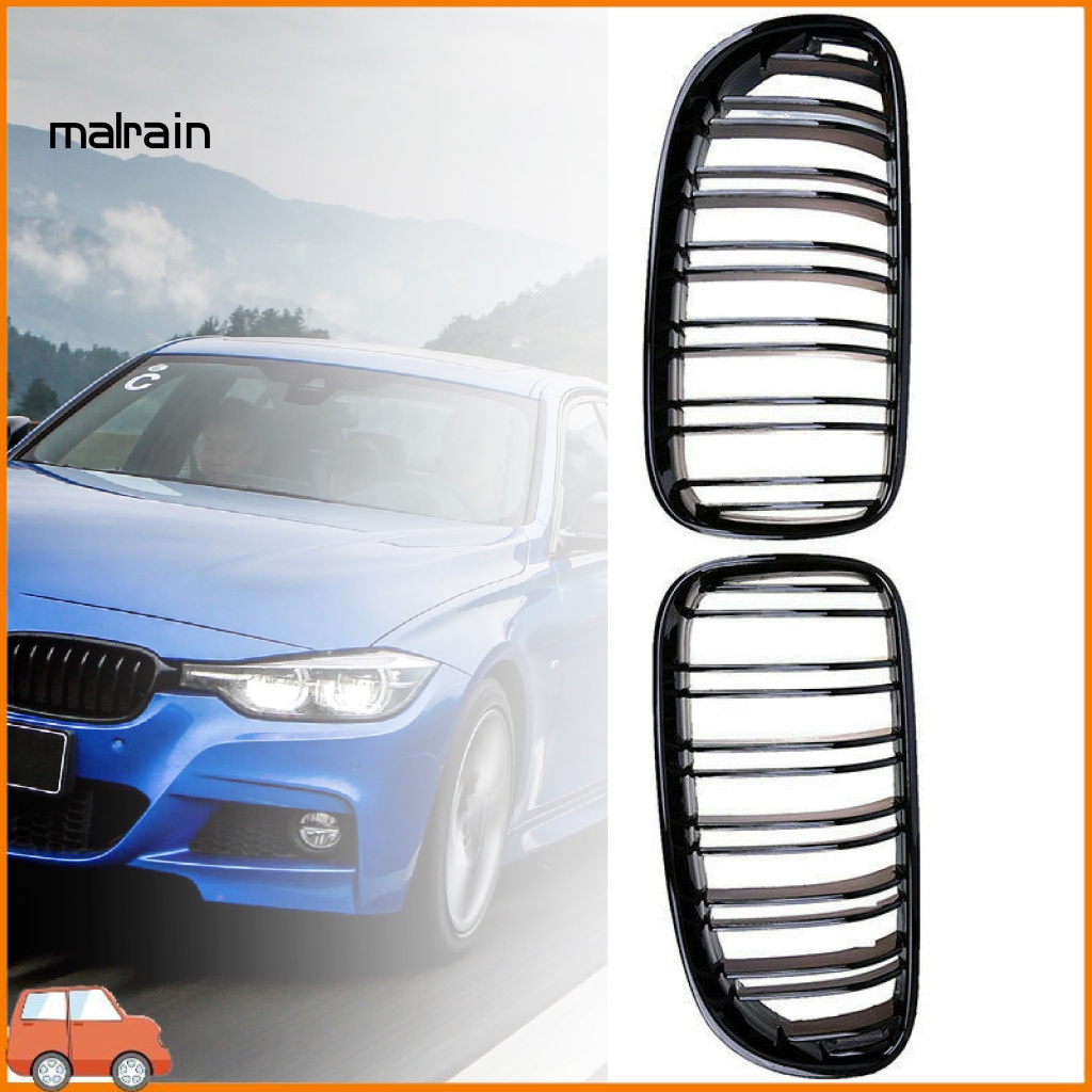 1 Cặp Lưới Tản Nhiệt Bằng ABS Màu Đen Chống Phai Màu Cho Xe Hơi 51137254967 51137254970 51137254968 Phụ Kiện Chuyên Dụng Cho Xe Hơi BMW 3 Series E92 E93 Coupe 10-14