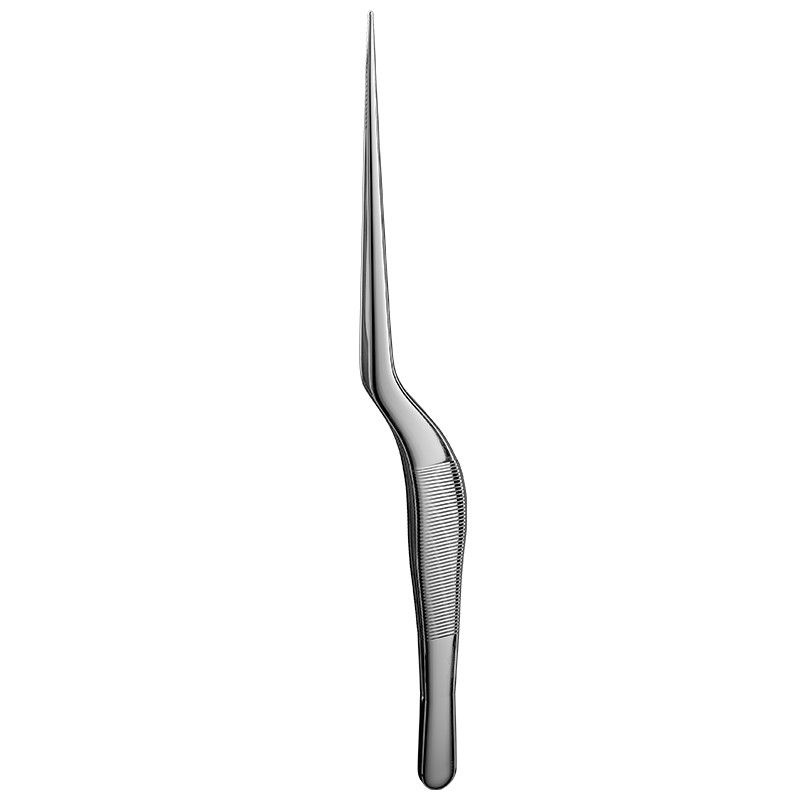 Nhíp Lấy Ráy Tai Răng Cong Siêu Mịn Bằng Thép Không Gỉ Chống Trượt cxbghbftty