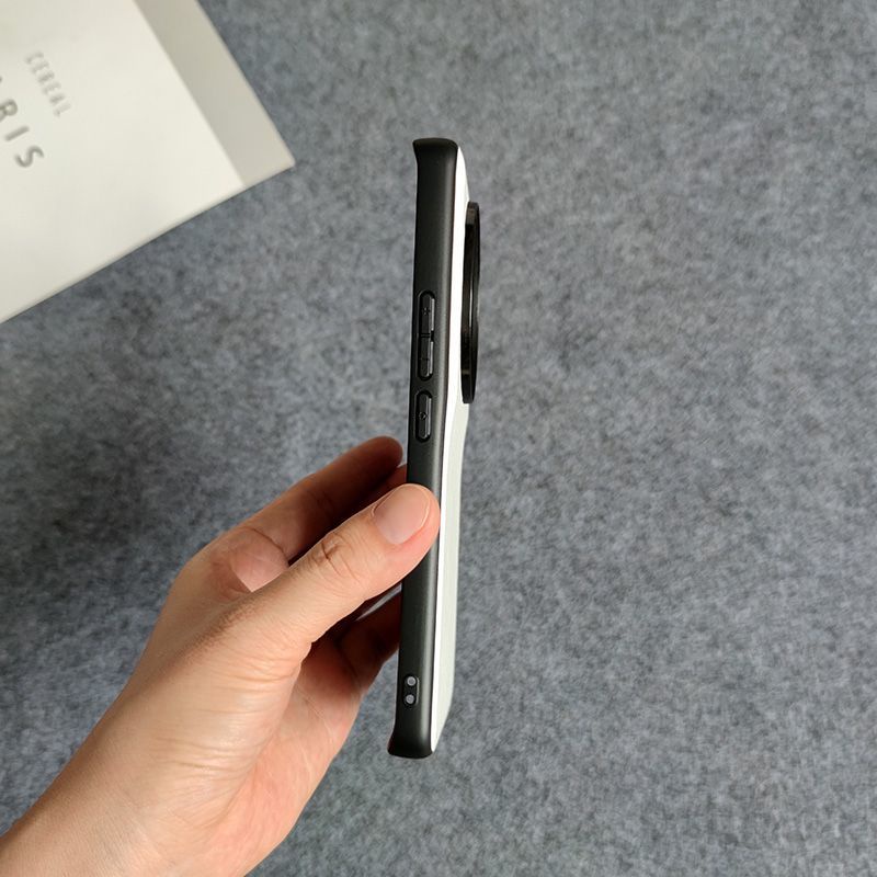 Ốp Điện Thoại Da Màu Trơn Phong Cách Doanh Nhân Cho Xiaomi Mi 13 Ultra