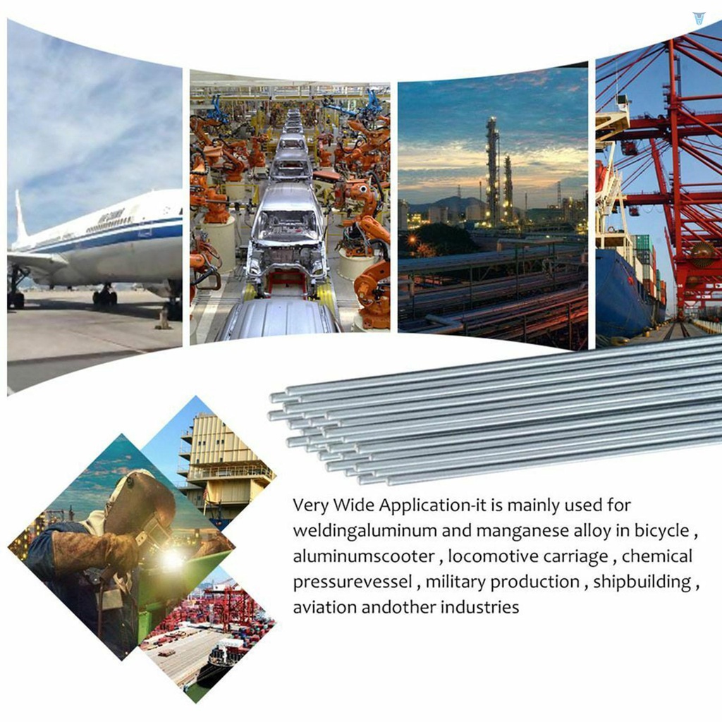 Bộ 50 Que Hàn Lõi Nhôm Cứng Không Độ Tan Chảy Thấp