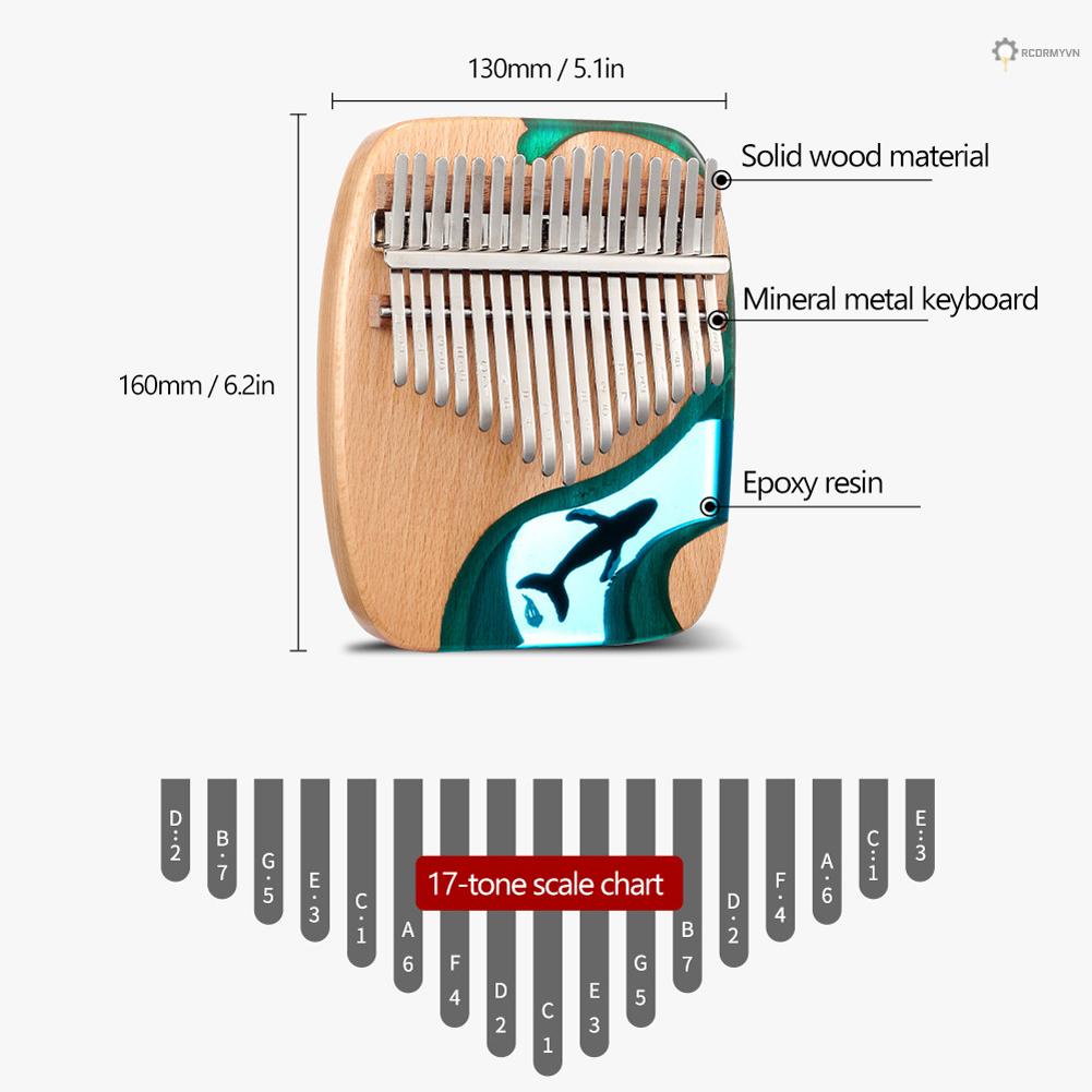 Đàn Piano Mini 17 Phím Bằng Gỗ