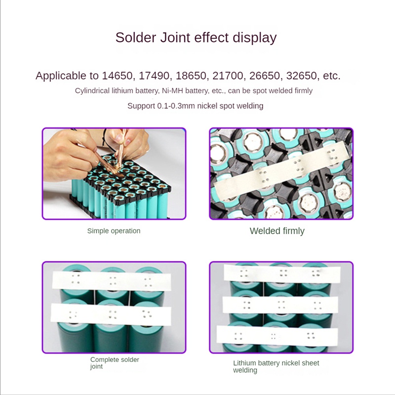 1 bộ Máy hàn điểm Máy hàn điểm tự động Máy hàn điểm dùng pin Lithium 18650 di động Bo mạch chủ điều khiển