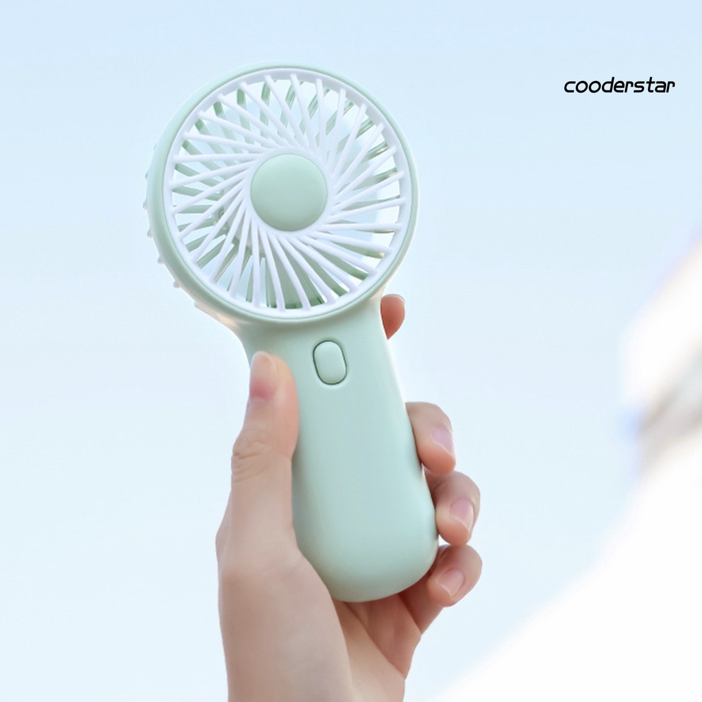 1 Bộ Quạt 2 Bánh Răng Cầm Tay Mini Tiếng Ồn Thấp Có Thể Tháo Rời