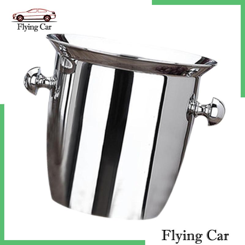 Xô Đựng Đá Bằng Thép Không Gỉ Lzdjfmy2 Di Động Tiện Dụng Cho Tiệc Nướng