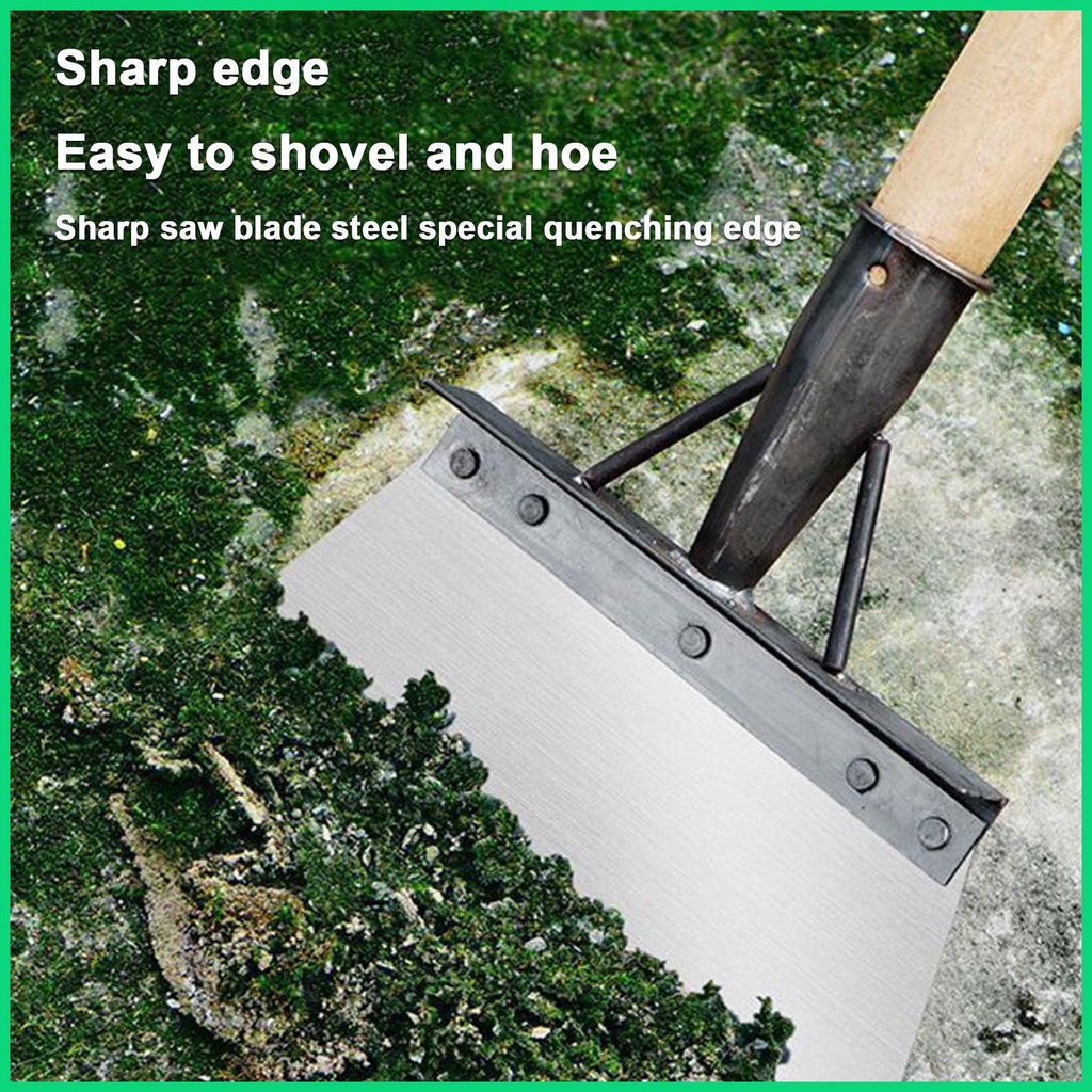 Xẻng Xúc Đá Làm Vườn Bằng Thép Đa Năng