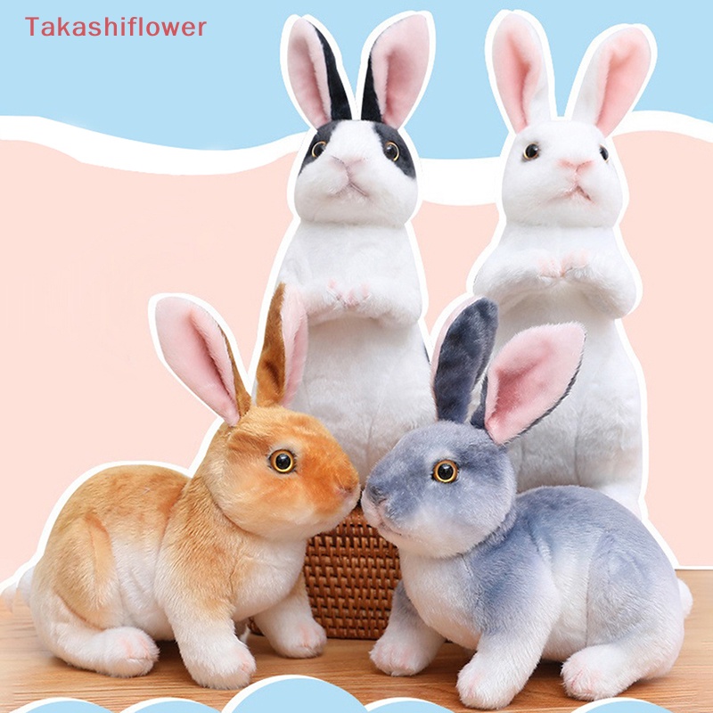 Thỏ Nhồi Bông 20cm Trang Trí Nhà Cửa Phong Cách Trung Hoa