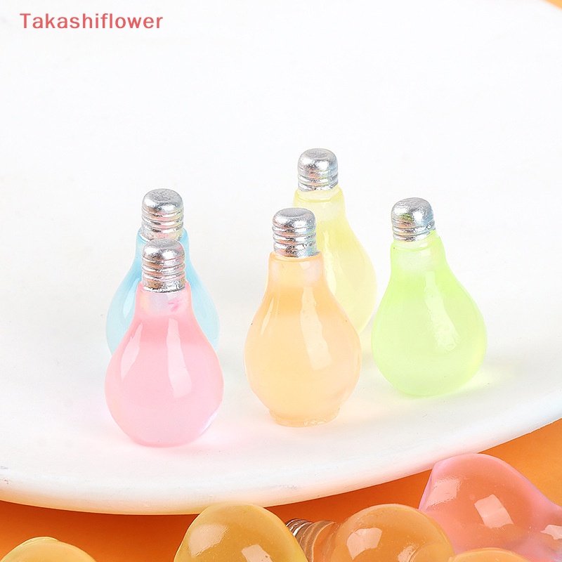 (Takashiflower) Đồ Chơi Mô Hình Bóng Đèn Ba Chiều Dạ Quang Ba Chiều Nhiều Màu Sắc