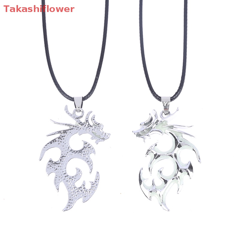 Vòng cổ Bạc Mặt Hình Rồng Phát Quang Trong Đêm