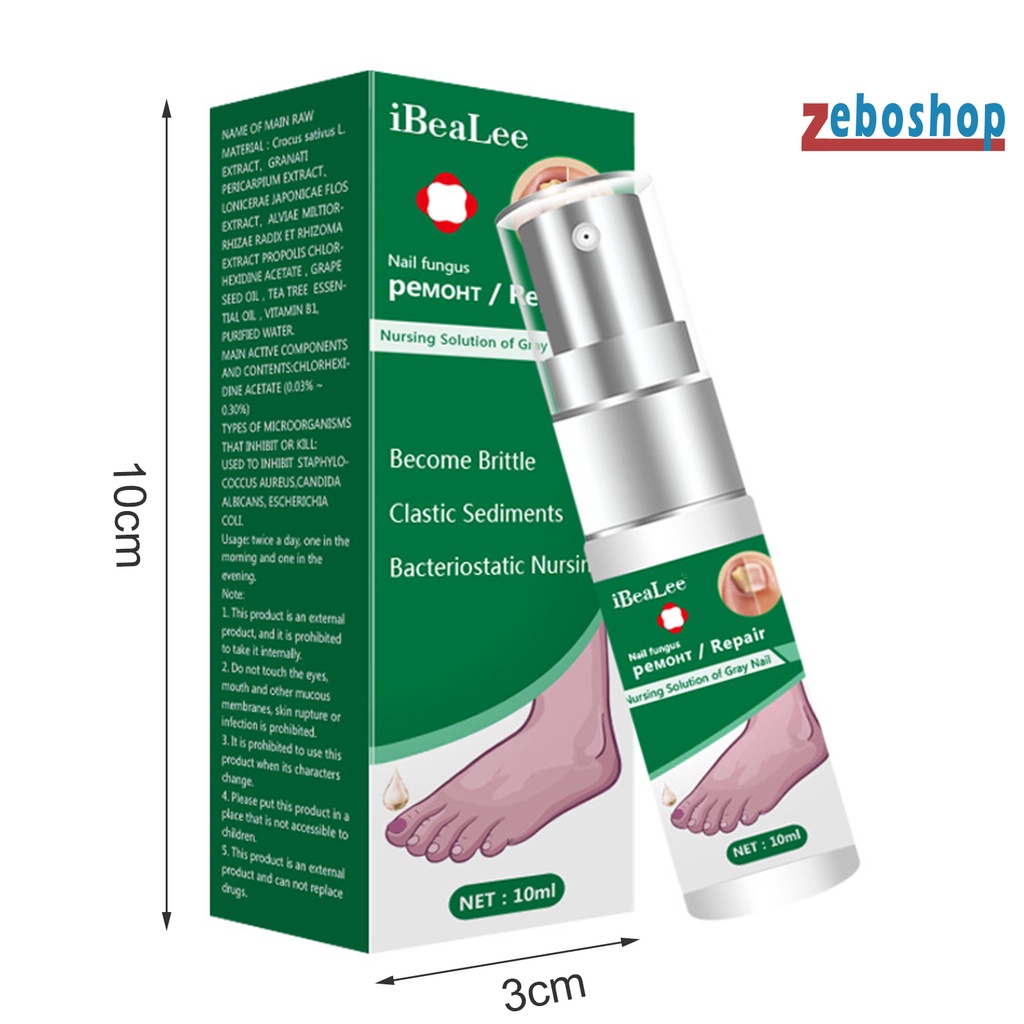 Dung Dịch Kháng Khuẩn 10ml Dễ Sử Dụng Cho Chăm Sóc Móng Tại Nhà