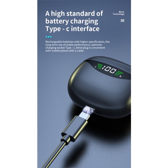 Tai nghe không dây TWS Xiaomi Redmi Air buds Pro 4 Có Mic Và Đèn LED Hiển Thị Cho IOS Android ZMUS