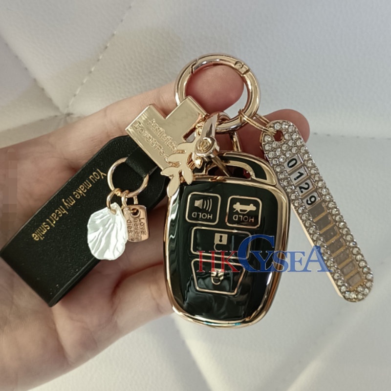 Vỏ Chìa Khóa Điều Khiển Từ Xa Bằng Silicon Cho Toyota Vios Yaris Ativ 2014-2020 Camry Prius 2014-2020 Corolla RAV4 Toyota Sienta Yaris Active / Vios / Yaris Ativ / Vios / Yaris Sport 2018