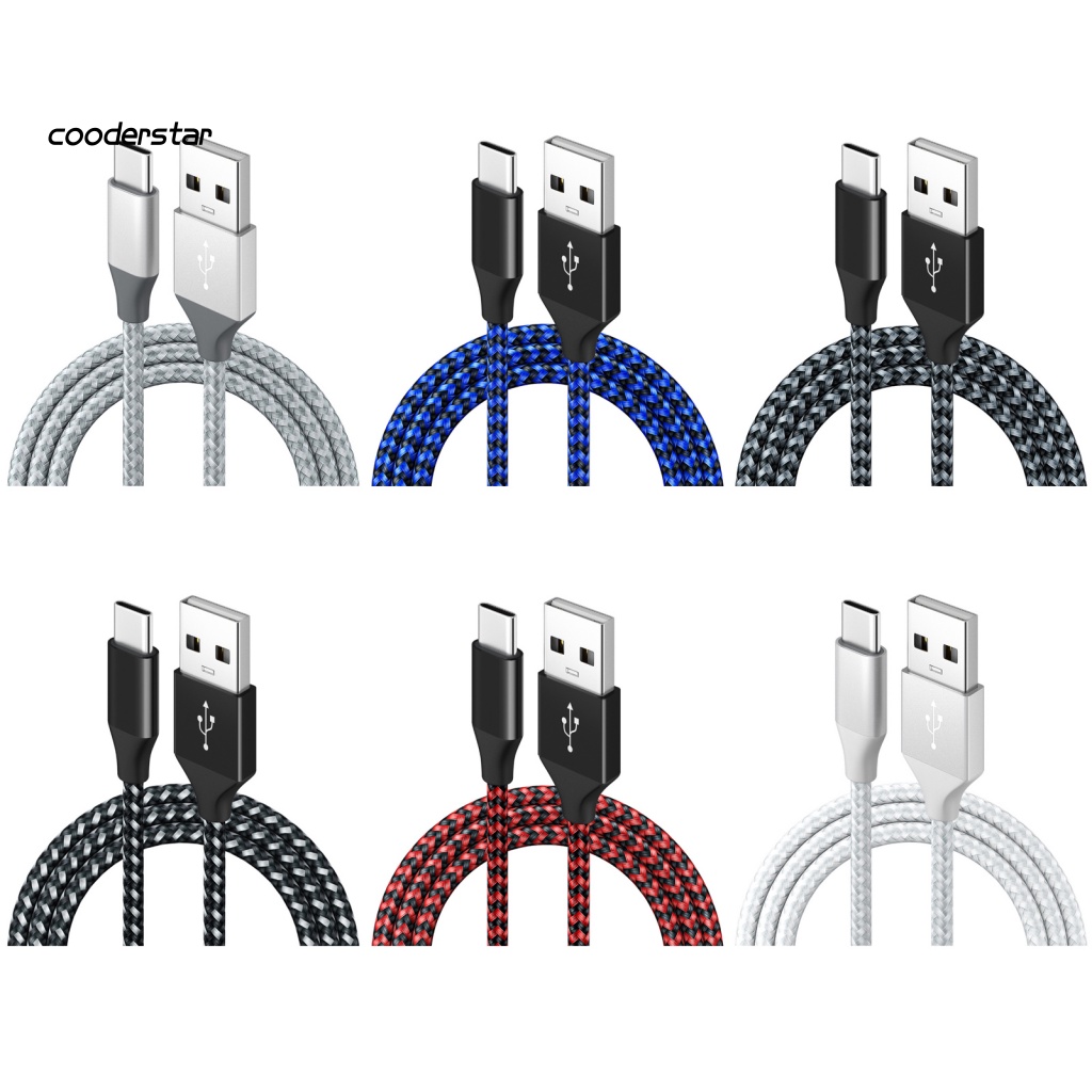 Dây Cáp Sạc Dữ Liệu Usb Loại C 5V 3A Cho Điện Thoại Di Động