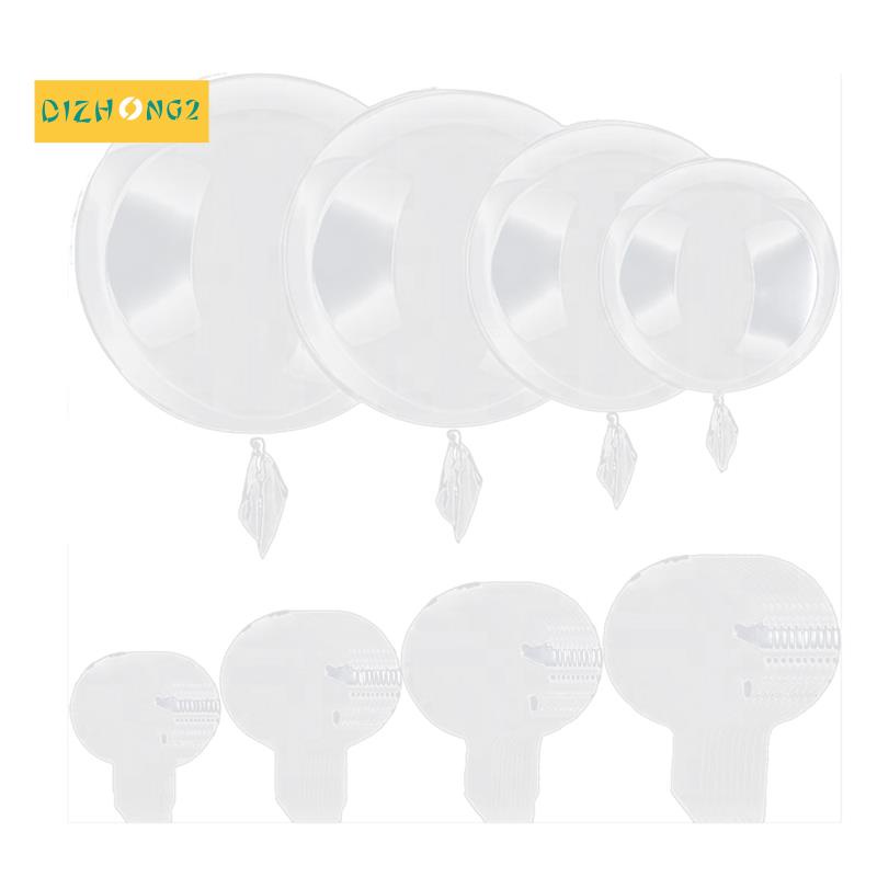 Set 40 Bong Bóng Trong Suốt Trang Trí Tiệc