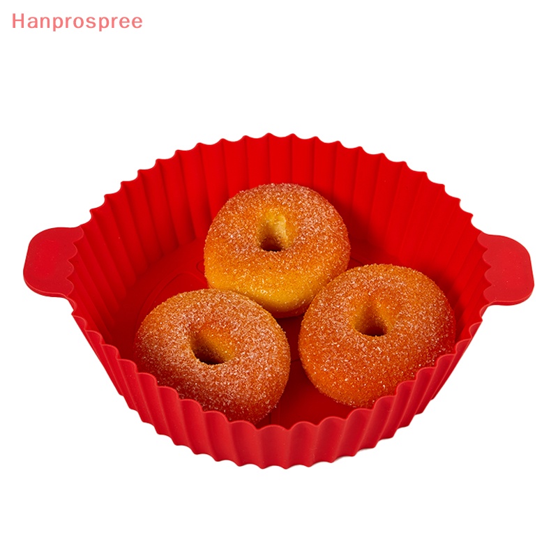 Hanprospree > Rổ Chiên Không Khí Bằng Silicon Hình Tròn Có Thể Tái Sử Dụng Cho Nhà Bếp