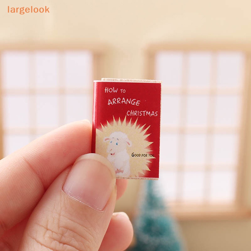 Bộ 6 Cuốn Sách Truyện Tranh Mini Tỉ Lệ 1: 12 Trang Trí Nhà Búp Bê