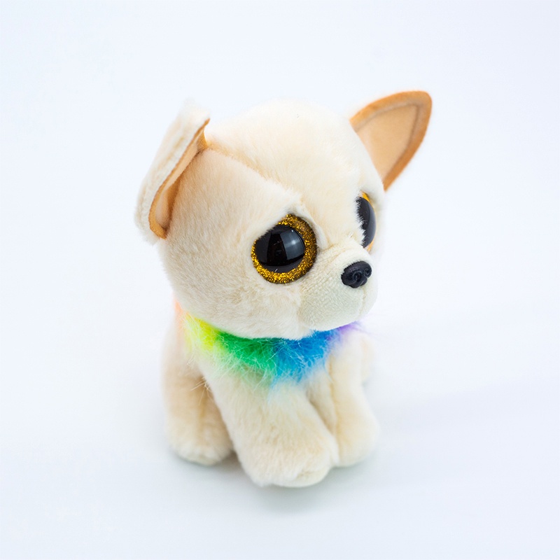 Mũ Beanie 15cm Hình Chó Chihuahua Nhồi Bông Đáng Yêu Cho Bé