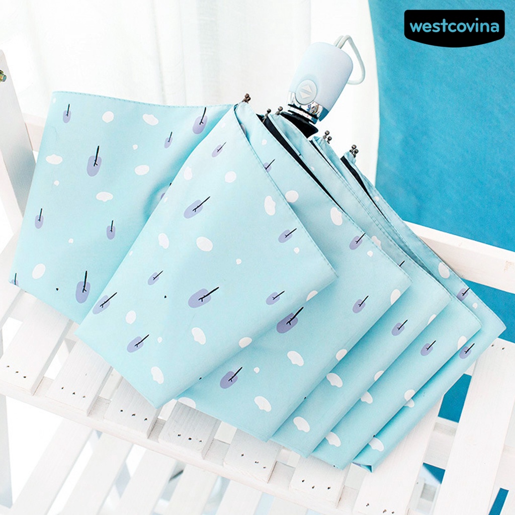 [COD]☁Dù Gấp Tự Động Chống Tia UV / Mưa / Gió Chất Liệu Vinyl