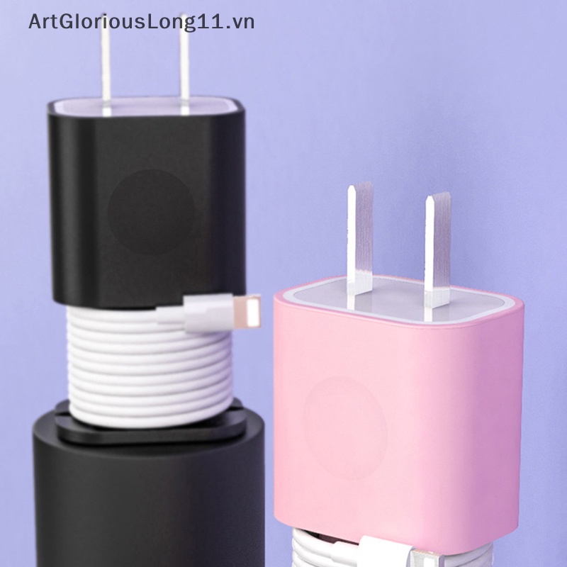 Vỏ Bảo Vệ Hộp Sạc Điện Thoại Bằng Silicon 2 Trong 1 Tiện Dụng Cho Dòng Điện Thoại 18W / 20W
