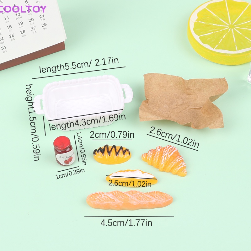 Giỏ Đựng Bánh Mì Tỉ Lệ 1 / 12 Trang Trí Nhà Búp Bê