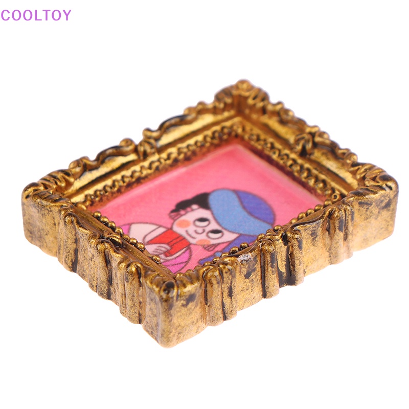 Set 2 Mô Hình Nhà Búp Bê COOLTOY Mini Tỉ Lệ 1: 12